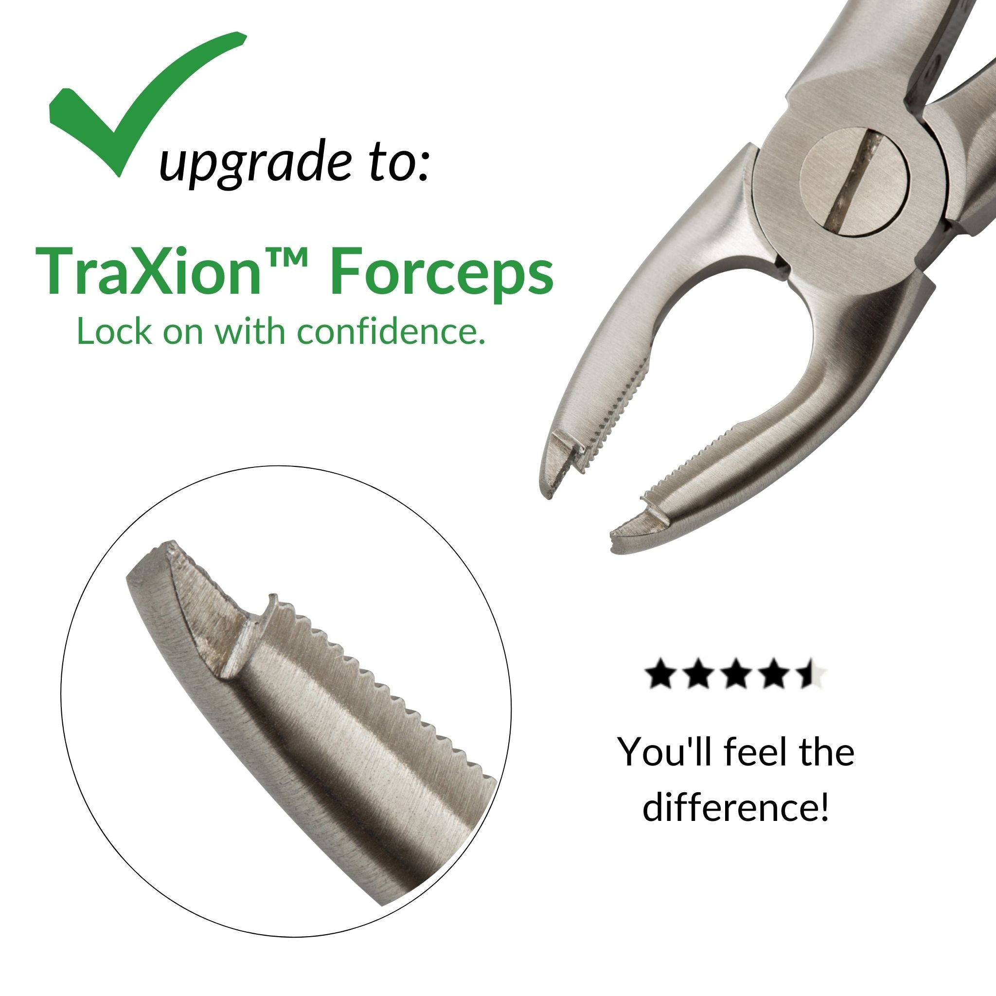 Upgrade to Traxion Forceps. A great alternative to physics forceps or other forceps