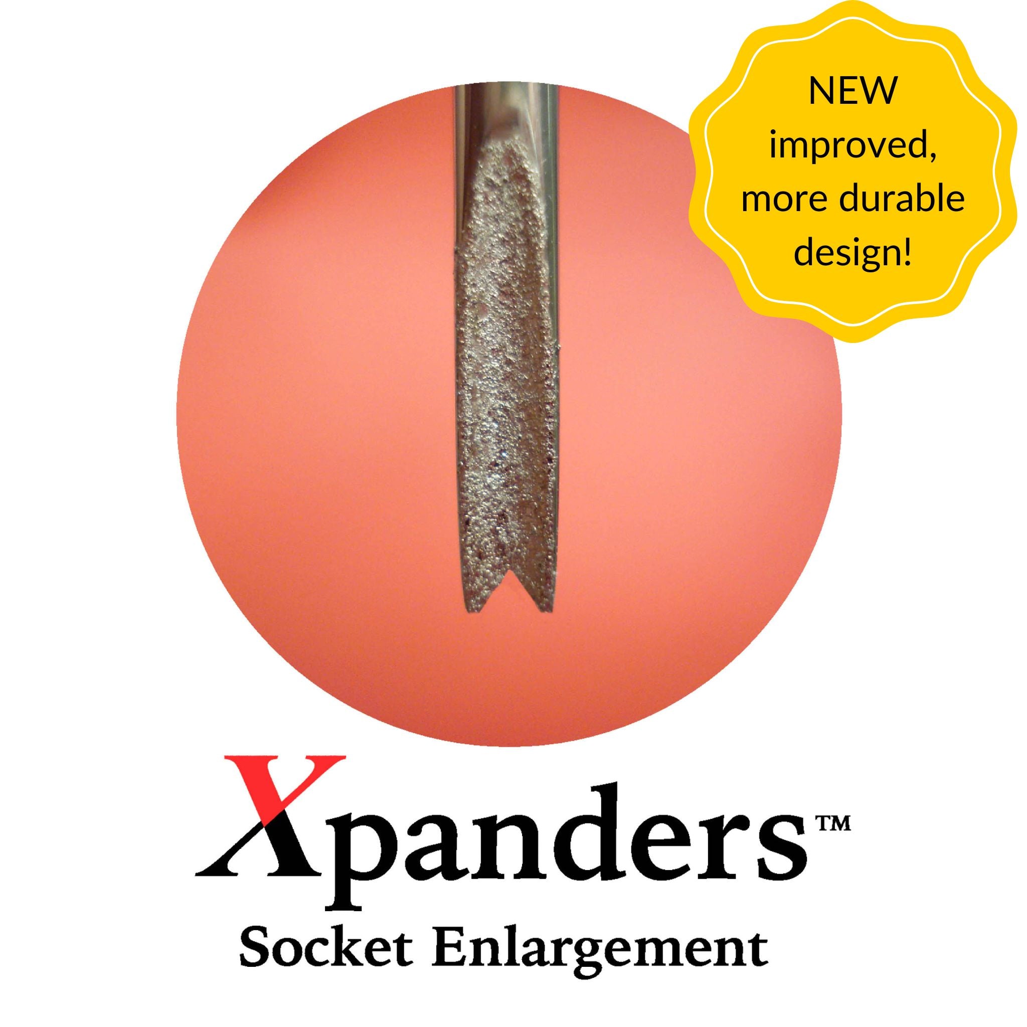 Xpanders double-pronged dental elevator for tooth extraction